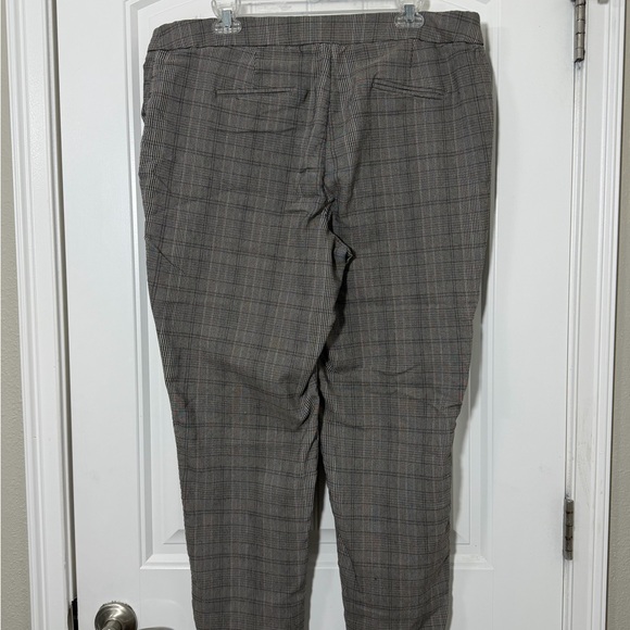Hilary Radley Gray Plaid Dress Pants - Picture 3 of 4